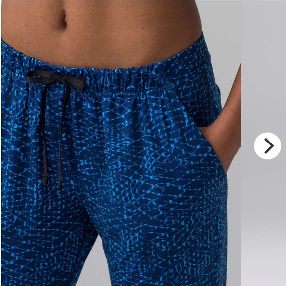 Lululemon jet set pants joggers luxtreme blue 6 - Picture 4 of 8